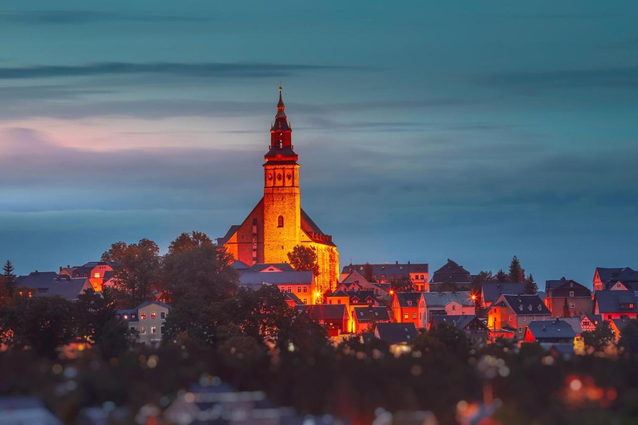 Berghotel Steiger - Erzgebirge Schneeberg  Esterno foto